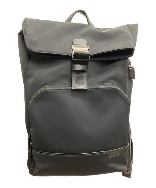 TUMI（トゥミ）TUMI (トゥミ) ハリソン オズボーン ロール・トップ・バックパック ブラックの古着・服飾アイテム