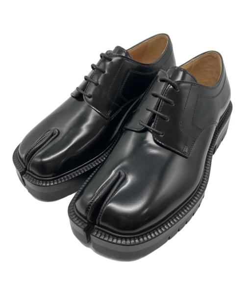 Maison Margiela（メゾンマルジェラ）Maison Margiela (メゾンマルジェラ) タビレースアップシューズ ブラック サイズ:36の古着・服飾アイテム