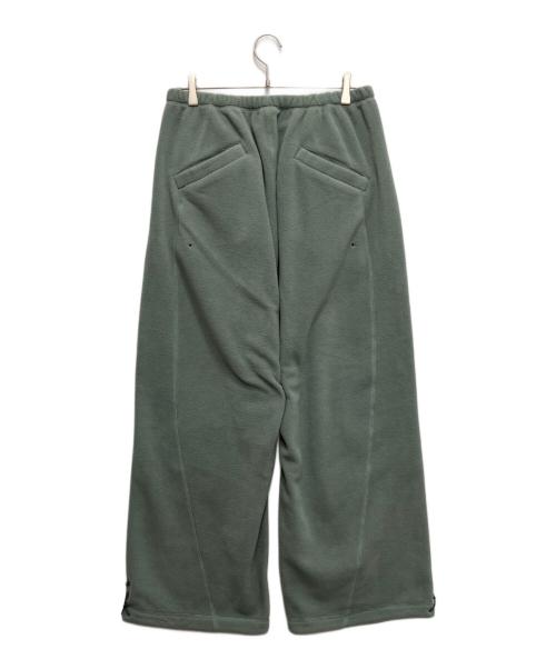 YDOT（ワイドット）YDOT (ワイドット) TECH FLEECE CIRCLE Buggy Pants(テックフリースサークルバギーパンツ) 黄緑 サイズ:Mの古着・服飾アイテム