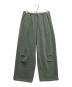 YDOT（ワイドット）の古着「TECH FLEECE CIRCLE Buggy Pants(テックフリースサークルバギーパンツ)」｜黄緑