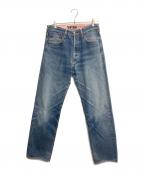 EVISUエヴィス）の古着「カモメポケットデニムパンツ」｜ブルー