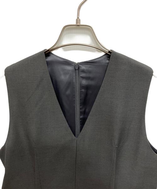 PRANK PROJECT（プランクプロジェクト）PRANK PROJECT (プランクプロジェクト) アシンメトリーラッフルドレス ブラック サイズ:FREEの古着・服飾アイテム