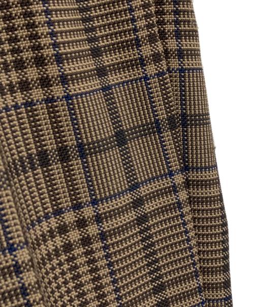 CellarDoor（セラードアー）CellarDoor (セラードアー) MODLUチェックトラウザーパンツ ブラウン サイズ:44の古着・服飾アイテム