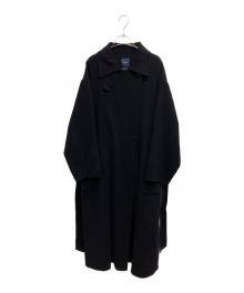 apart by（アパートバイ）の古着「カシープ3WAYスタンドロングコート」｜ネイビー