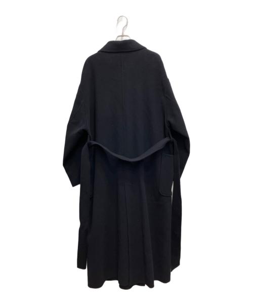 apart by（アパートバイ）apart by (アパートバイ) カシープ3WAYスタンドロングコート ネイビー サイズ:Mの古着・服飾アイテム