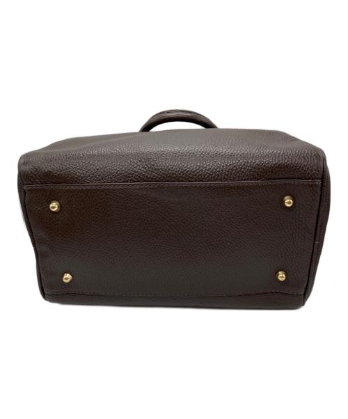 AULENTTI（オウレンティ）AULENTTI (オウレンティ) ショルダーバッグ ブラウンの古着・服飾アイテム