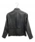 green label relaxing (グリーンレーベルリラクシング) SOFT/COW S-ライダースジャケット ブラック サイズ:Ｍ：10000円