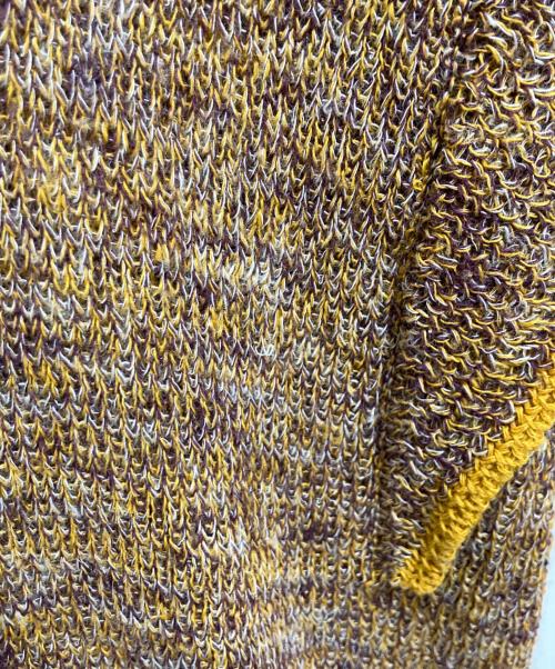 ISABEL MARANT ETOILE（イザベルマランエトワール）ISABEL MARANT ETOILE (イザベルマランエトワール) フリルスリーブニット ブラウン サイズ:34の古着・服飾アイテム