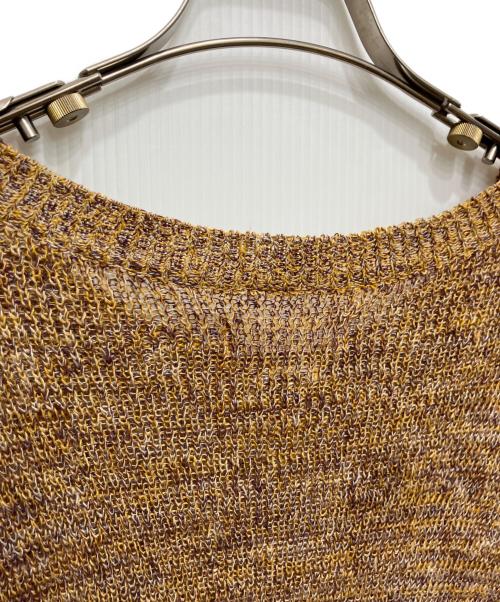 ISABEL MARANT ETOILE（イザベルマランエトワール）ISABEL MARANT ETOILE (イザベルマランエトワール) フリルスリーブニット ブラウン サイズ:34の古着・服飾アイテム