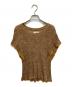 ISABEL MARANT ETOILE（イザベルマランエトワール）の古着「フリルスリーブニット」｜ブラウン