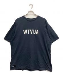WTAPS（ダブルタップス）の古着「SNEAK ロゴプリントTシャツ」｜ネイビー