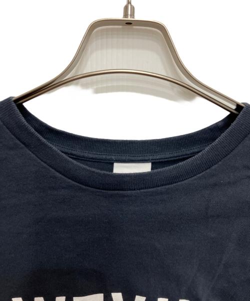 WTAPS（ダブルタップス）WTAPS (ダブルタップス) SNEAK ロゴプリントTシャツ ネイビー サイズ:04の古着・服飾アイテム