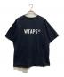 WTAPS (ダブルタップス) SNEAK ロゴプリントTシャツ ネイビー サイズ:04：9000円