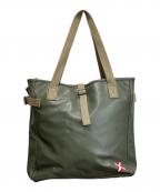 LUGGAGE LABELラゲッジ レーベル）の古着「ライナートートバッグ」｜グリーン