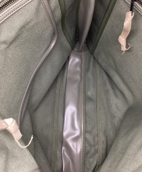 LUGGAGE LABEL（ラゲッジ レーベル）LUGGAGE LABEL (ラゲッジ レーベル) ライナートートバッグ グリーンの古着・服飾アイテム