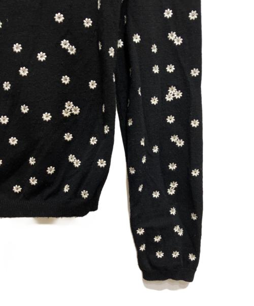 TOCCA（トッカ）TOCCA (トッカ) フラワー刺繍カーディガン ブラック サイズ:XSの古着・服飾アイテム