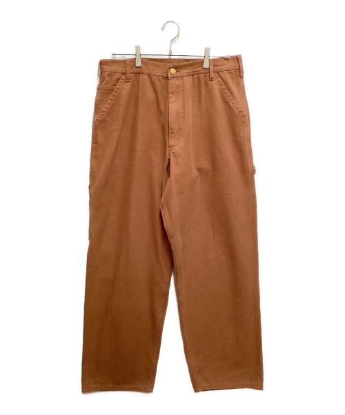 EDWIN（エドウィン）EDWIN (エドウィン) KEBOZ (ケボズ) ペインターパンツ オレンジ サイズ:Lの古着・服飾アイテム