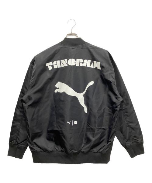 PUMA（プーマ）PUMA (プーマ) TANGRAM (タングラム) コラボジャケット ブラック サイズ:L 未使用品の古着・服飾アイテム