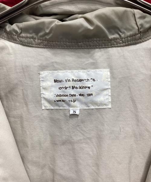 MOUNTAIN RESEARCH（マウンテンリサーチ）MOUNTAIN RESEARCH (マウンテンリサーチ) マウンテンパーカー レッド×ベージュ サイズ:38の古着・服飾アイテム