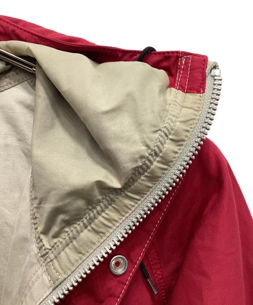 MOUNTAIN RESEARCH（マウンテンリサーチ）MOUNTAIN RESEARCH (マウンテンリサーチ) マウンテンパーカー レッド×ベージュ サイズ:38の古着・服飾アイテム