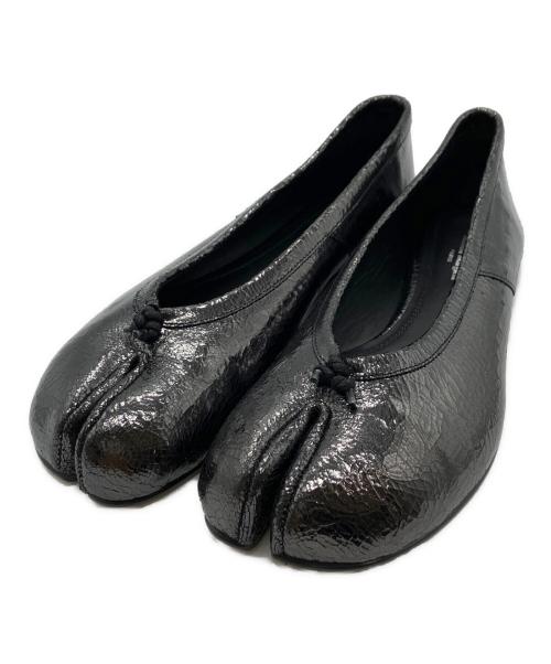 Maison Margiela（メゾンマルジェラ）Maison Margiela (メゾンマルジェラ) TABI BALLET SHOES ブラック サイズ:37の古着・服飾アイテム