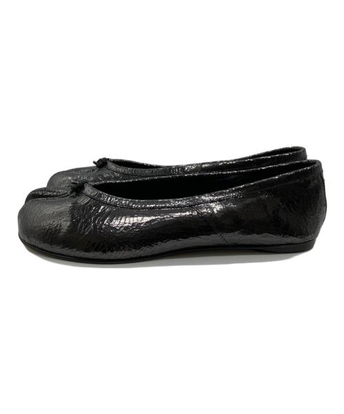 Maison Margiela（メゾンマルジェラ）Maison Margiela (メゾンマルジェラ) TABI BALLET SHOES ブラック サイズ:37の古着・服飾アイテム