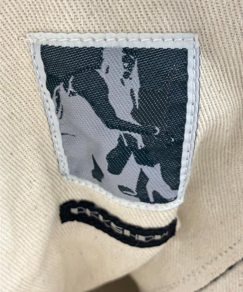 DRKSHDW（ダークシャドウ）DRKSHDW (ダークシャドウ) SIDE ZIP HI CUT SNEAKER ブラック×ベージュ サイズ:37の古着・服飾アイテム