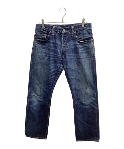 RRL（ダブルアールエル）RRL (ダブルアールエル) LOW STRAIGHTデニムパンツ インディゴ サイズ:32の古着・服飾アイテム