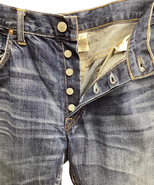 RRL（ダブルアールエル）RRL (ダブルアールエル) LOW STRAIGHTデニムパンツ インディゴ サイズ:32の古着・服飾アイテム