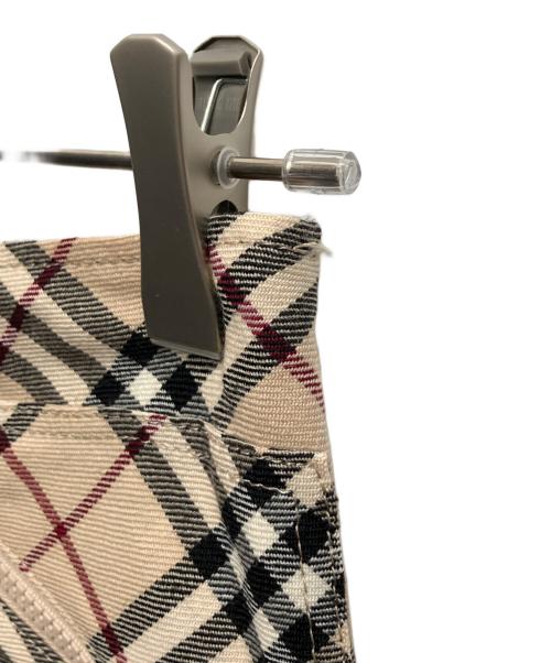 BURBERRY BLUE LABEL（バーバリー ブルー レーベル）BURBERRY BLUE LABEL (バーバリー ブルー レーベル) ノバチェックスカート ベージュ サイズ:36の古着・服飾アイテム
