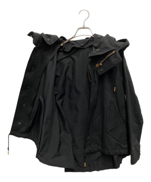THE RERACS（ザ リラクス）THE RERACS (ザ リラクス) ショートモッズコート ブラック サイズ:freeの古着・服飾アイテム