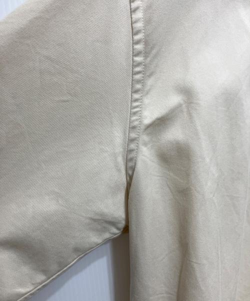 LACOSTE（ラコステ）LACOSTE (ラコステ) ワニ刺繍オープンカラーシャツ ベージュ サイズ:MLの古着・服飾アイテム