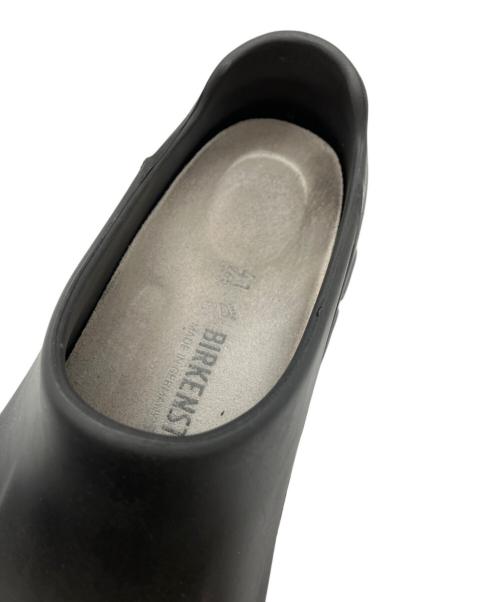 BIRKENSTOCK（ビルケンシュトック）BIRKENSTOCK (ビルケンシュトック) PUクロッグ サボ サンダル ブラック サイズ:41の古着・服飾アイテム