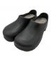 BIRKENSTOCK（ビルケンシュトック）の古着「PUクロッグ サボ サンダル」｜ブラック