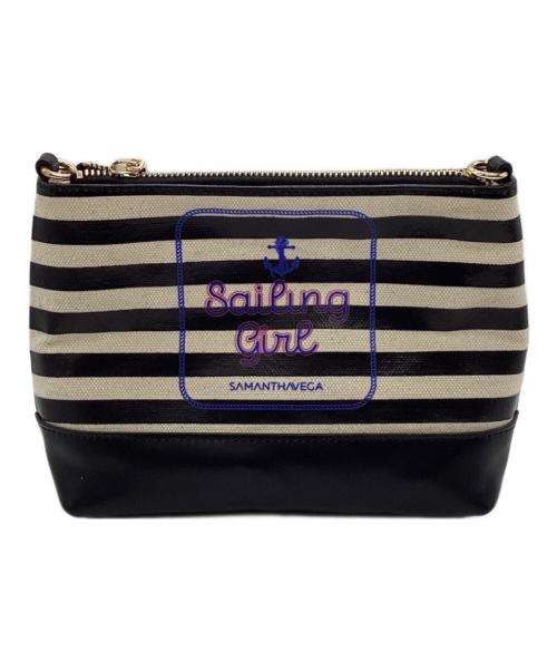 Samantha Vega（サマンサベガ）Samantha Vega (サマンサベガ) 2WAYバッグ ブラック×クリアの古着・服飾アイテム