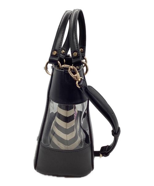 Samantha Vega（サマンサベガ）Samantha Vega (サマンサベガ) 2WAYバッグ ブラック×クリアの古着・服飾アイテム