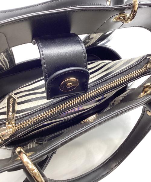 Samantha Vega（サマンサベガ）Samantha Vega (サマンサベガ) 2WAYバッグ ブラック×クリアの古着・服飾アイテム