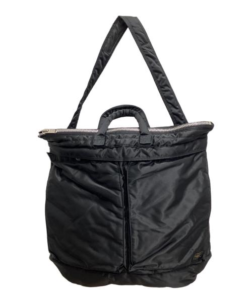 PORTER（ポーター）PORTER (ポーター) タンカー2WAY HELMETBAG/ヘルメットバッグ ブラックの古着・服飾アイテム