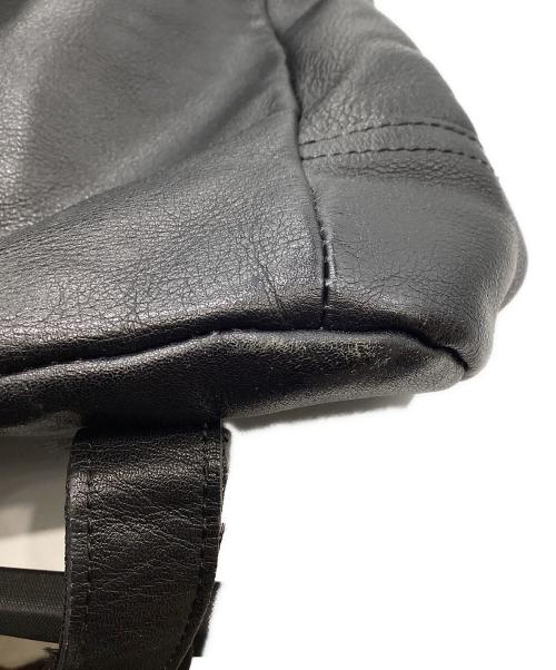 PORTER（ポーター）PORTER (ポーター) CORTINAレザーリュック ブラックの古着・服飾アイテム