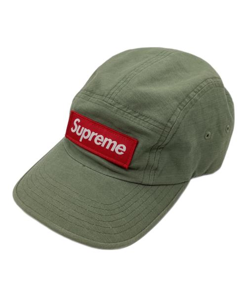SUPREME（シュプリーム）Supreme (シュプリーム) Military camp cap オリーブの古着・服飾アイテム
