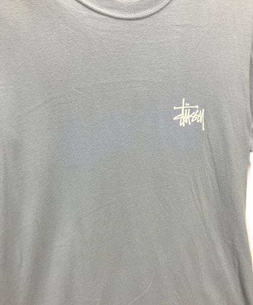 stussy（ステューシー）stussy (ステューシー) ロゴプリントTシャツ スカイブルー サイズ:Sの古着・服飾アイテム