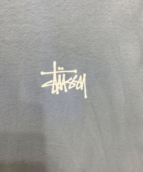 stussy（ステューシー）stussy (ステューシー) ロゴプリントTシャツ スカイブルー サイズ:Sの古着・服飾アイテム