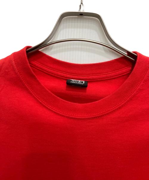 stussy（ステューシー）stussy (ステューシー) ロゴプリントTシャツ レッド サイズ:Sの古着・服飾アイテム