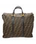 FENDI (フェンディ) ズッカ柄2WAYショルダーバッグ+ショルダーストラップセット ブラウン：72000円