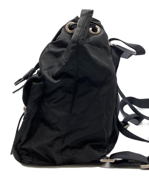 PRADA（プラダ）PRADA (プラダ) ナイロンミニリュック ブラックの古着・服飾アイテム