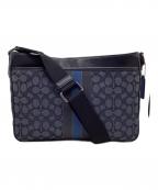 COACHコーチ）の古着「トンプソンクロスボディバッグ」｜ネイビー