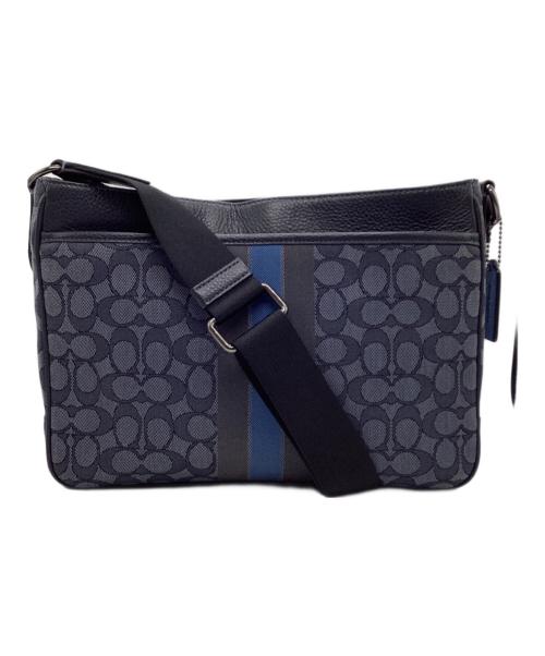 COACH（コーチ）COACH (コーチ) トンプソンクロスボディバッグ ネイビーの古着・服飾アイテム