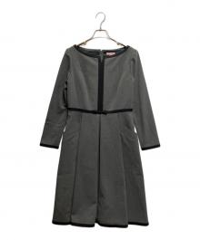 TOCCA（トッカ）の古着「NUMBER ドレス」｜グレー