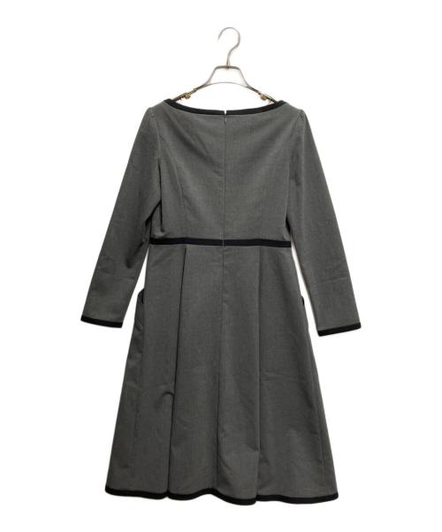 TOCCA（トッカ）TOCCA (トッカ) NUMBER ドレス グレー サイズ:2の古着・服飾アイテム