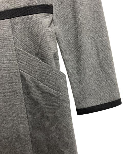 TOCCA（トッカ）TOCCA (トッカ) NUMBER ドレス グレー サイズ:2の古着・服飾アイテム